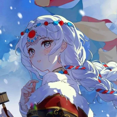 可爱动漫二次元呆萌女生头像图片