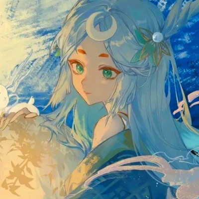 可爱动漫二次元呆萌女生头像图片