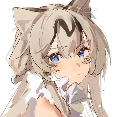 可爱动漫二次元呆萌女生头像图片