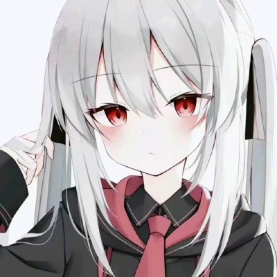 可爱动漫二次元呆萌女生头像图片