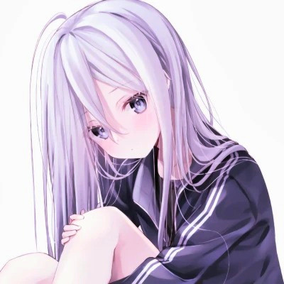 俏皮可爱呆萌动漫女生头像图片