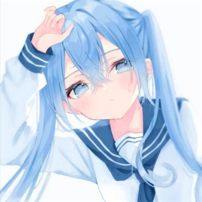 俏皮可爱呆萌动漫女生头像图片