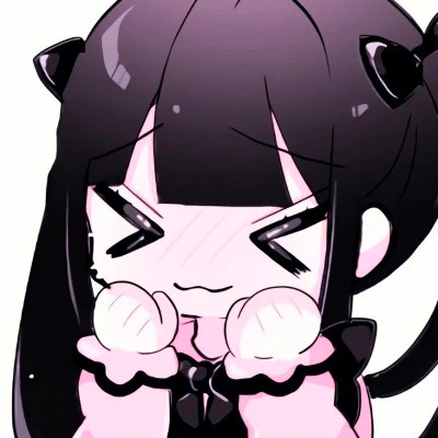 俏皮可爱呆萌动漫女生头像图片