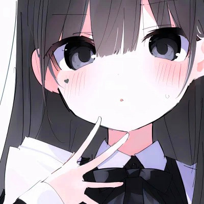 俏皮可爱呆萌动漫女生头像图片