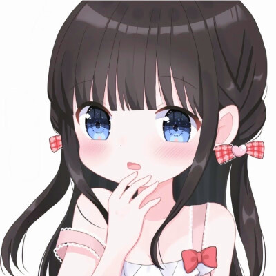 俏皮可爱呆萌动漫女生头像图片