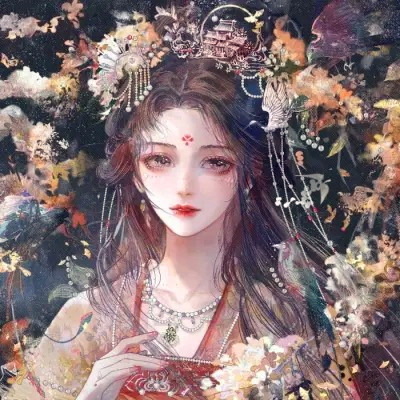超美仙气飘飘的古风头像女生图片