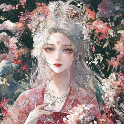 超美仙气飘飘的古风头像女生图片