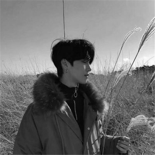 黑白头像男高清图片