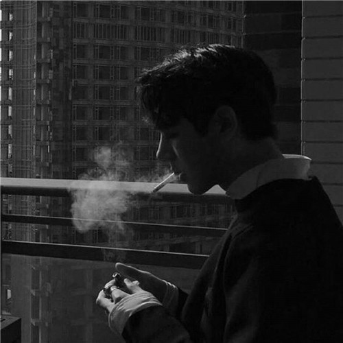 黑白头像男高清图片