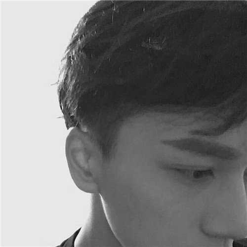 黑白头像男高清图片