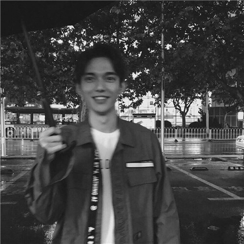 黑白头像男高清图片