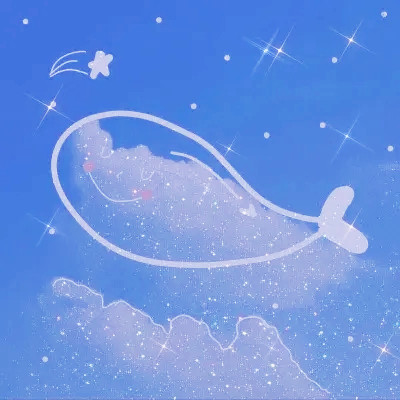 蓝色背景图片头像