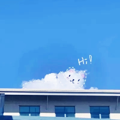 蓝色背景图片头像