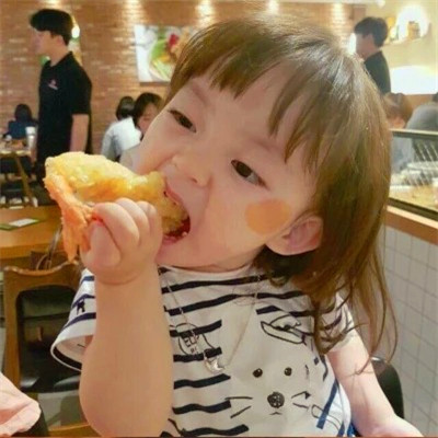 网红萌娃小豆子头像图片