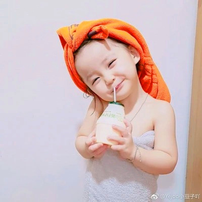 网红萌娃小豆子头像图片