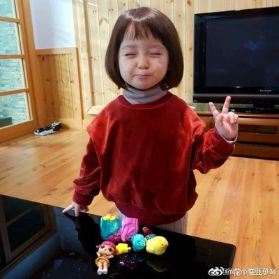 网红萌娃小豆子头像图片