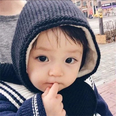 网红萌娃小豆子头像图片