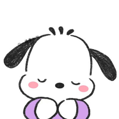 可爱帕恰狗头像图片