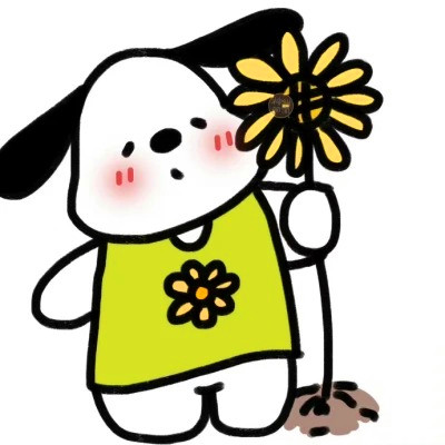 可爱帕恰狗头像图片