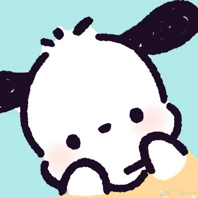 可爱帕恰狗头像图片