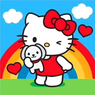 可爱凯蒂猫头像图片