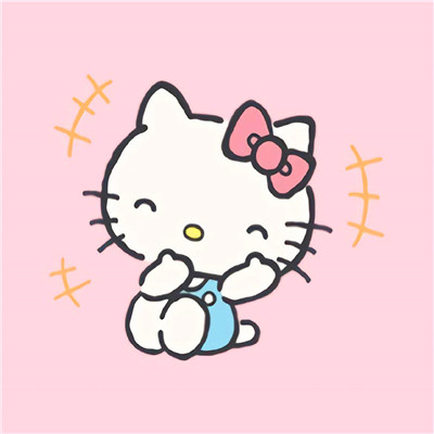 可爱凯蒂猫头像图片