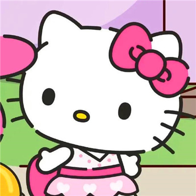 可爱凯蒂猫头像图片
