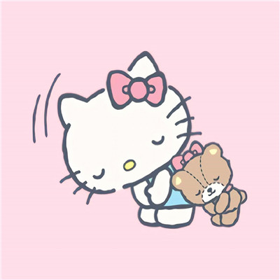 可爱凯蒂猫头像图片