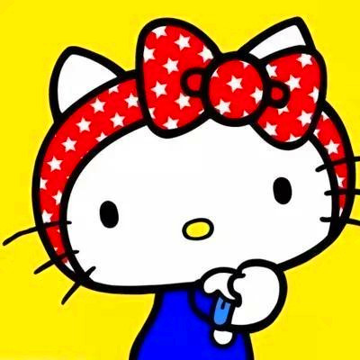 可爱凯蒂猫头像图片