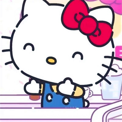 可爱凯蒂猫头像图片
