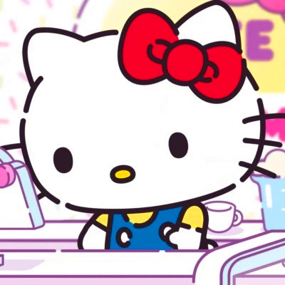 可爱凯蒂猫头像图片