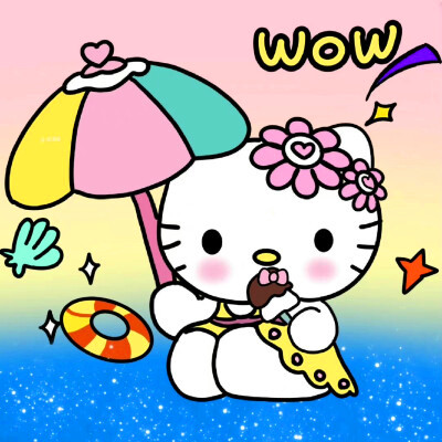 可爱凯蒂猫头像图片