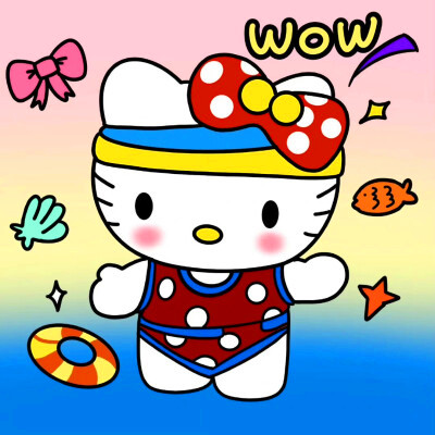 可爱凯蒂猫头像图片