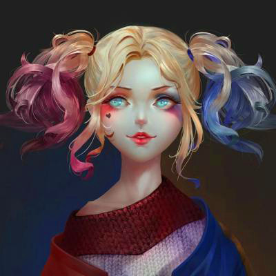 小丑头像图片