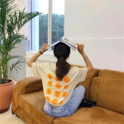 女生背影图片头像