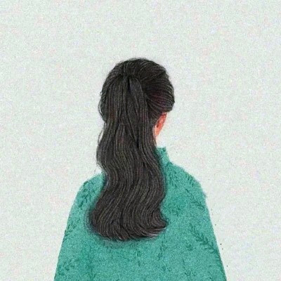 女生背影图片头像