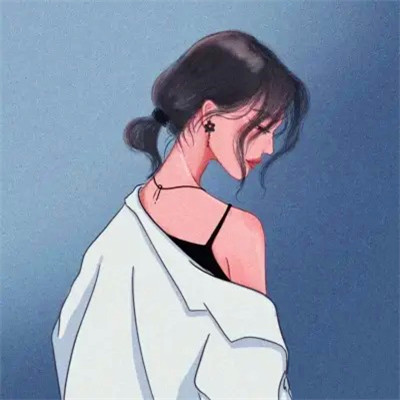 女生背影图片头像