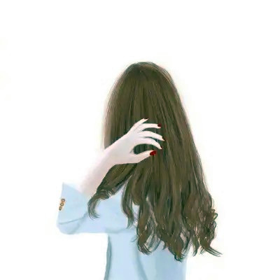 女生背影图片头像