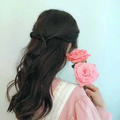女生背影图片头像