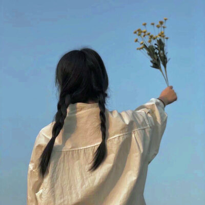 女生背影图片头像