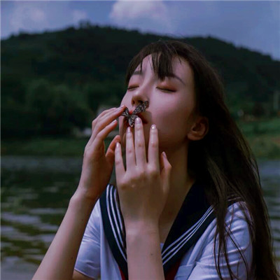 意境女生头像图片