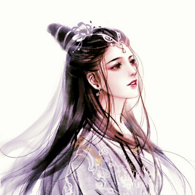 意境女生头像图片