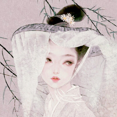 意境女生头像图片