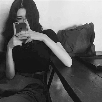 微信黑色头像图片