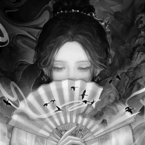 寂寞孤独伤感黑白头像图片