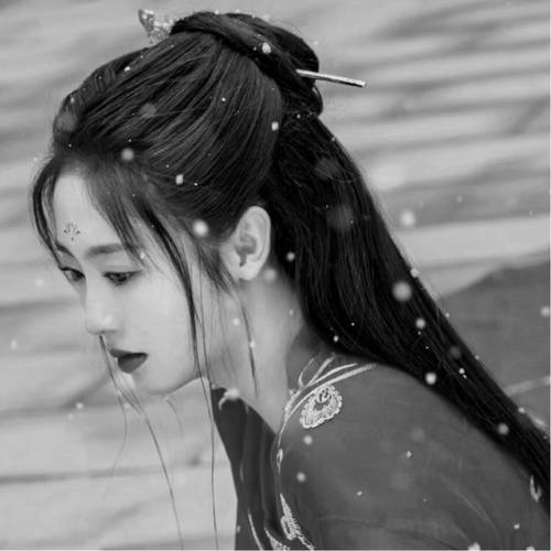 寂寞孤独伤感黑白头像图片