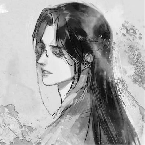 黑白头像伤感高冷图片