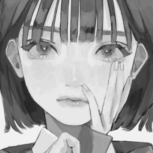 黑白头像伤感高冷图片