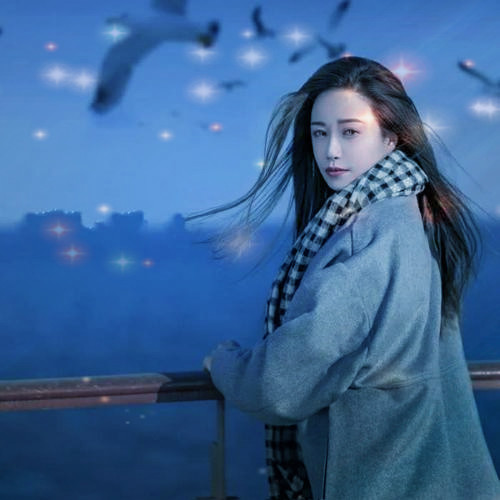 emo伤感头像图片