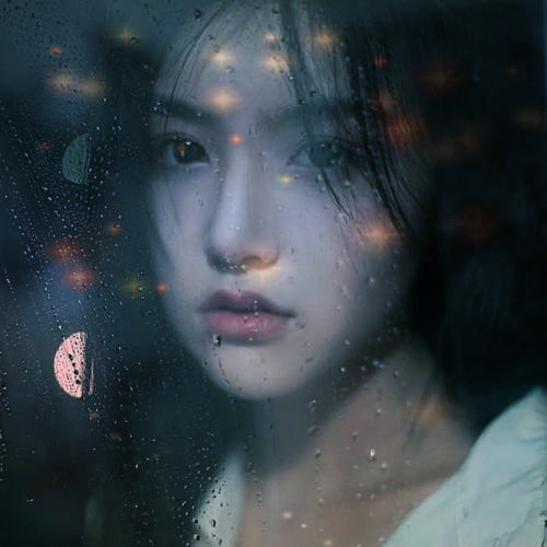 emo伤感头像图片